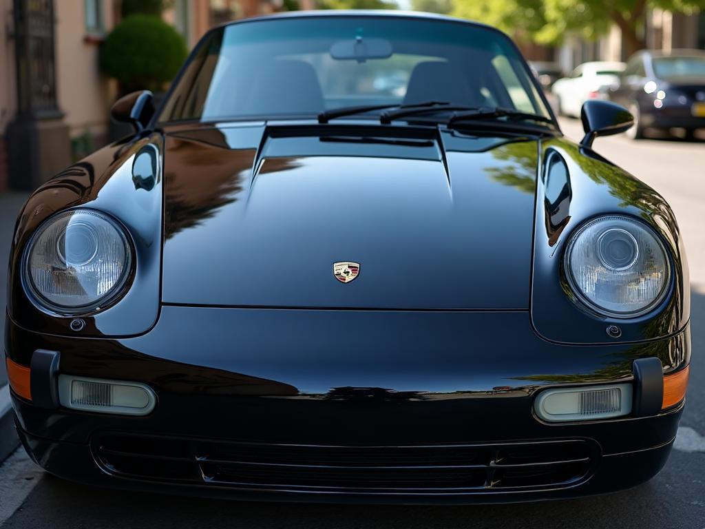 Porsche 911 after professional paint correction by AV Detailing